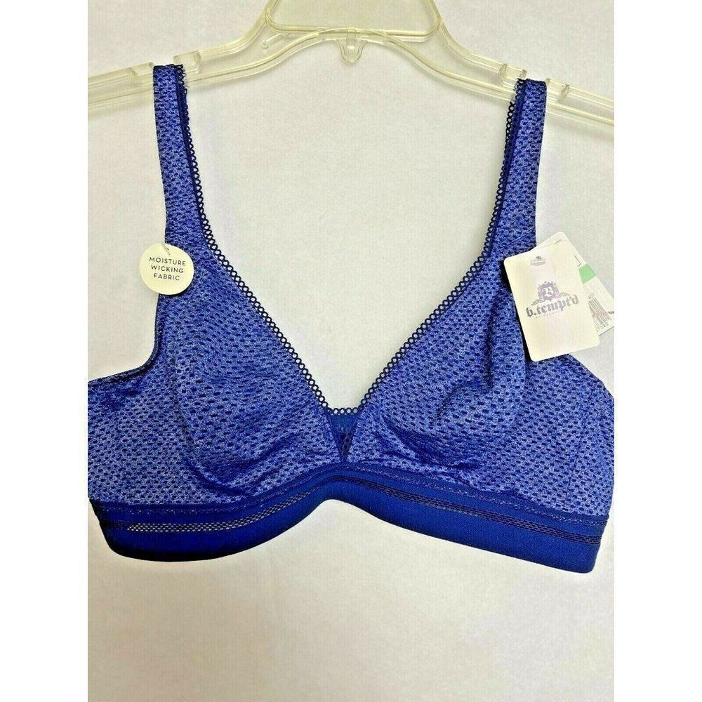 NWT b.tempt'd by Wacoal Bralette Spectator Triangle Bralette 910258 Large-164